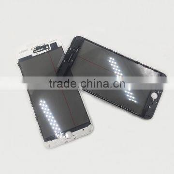 LCD Outer Front Glass With Preinstalled With Cold Press Frame OCA Optical Gule Polarizer Film for Iphone photo-2