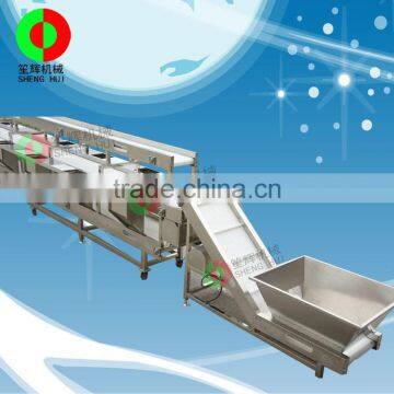 Manufactory produce vegetable cutting production line vegetable washing machine