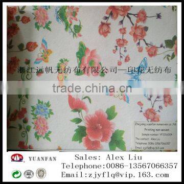 Printed Colour Non-woven Fabric A Large Number of Exports, the Price is Cheap, the Printed Pattern is Clear and Bright photo-2