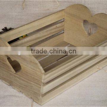 Natural Unfinished Lightweight Wooden Fruit Crates for Sale photo-6