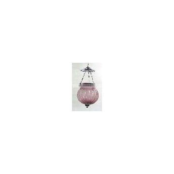 Glass hanging lantern other colour available