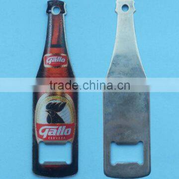 Custom metal beer shape bottle opener