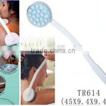 Long handle lotion applicator shower roller massage brush