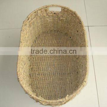 Folding Seagrass Storage Baskets photo-3