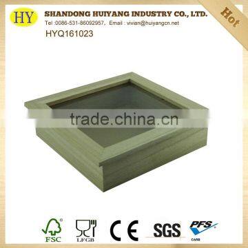 FSC Unfinsihed Wooden Shadow Box Frames Wholesale photo-4