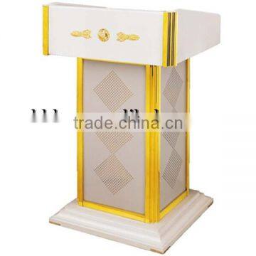 Wholesale Guangzhou Hotel Product Wholesalers Restaurant Supplies Wooden Conference Lectern Podium Wooden Church Rostrum T350 photo-6
