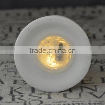 Ceramic Indoor Christmas LED Light Bell With Hollow Design Wholesale photo-6