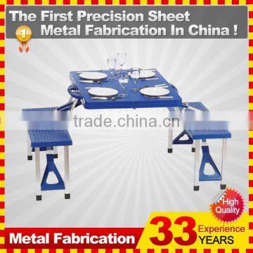 SMALL PASTIC FOLDING FOLDABLE CAMPING AND PICNIC TABLE AND CHAIRS SET IN CHINA photo-3