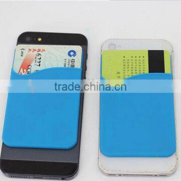 3M Sticker Silicone Smart Wallet for Cell Phone/mobile Phone Pouch photo-3