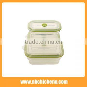 Kitchenware Set Folding Silicone Bowl, Collapsible Silicone Plastic, Collapsible Lunch Boxes photo-3