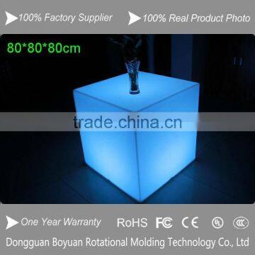 Waterproof 16 Color Change Modern Led Cube 80cm photo-3