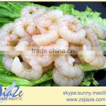 seafood packing frozen red shrimp