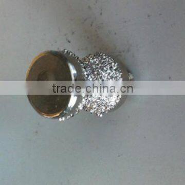 Vacuum brazed diamond carving grinding burrs for filing tiles