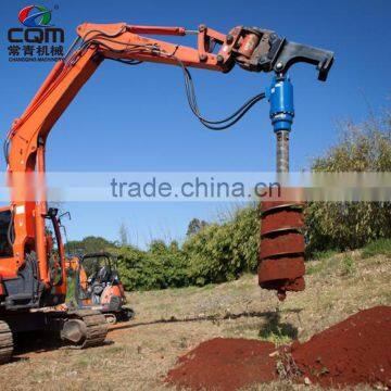 Best Selling Machinery Hydraulic Earth Auger/ground Drill for Sale photo-2