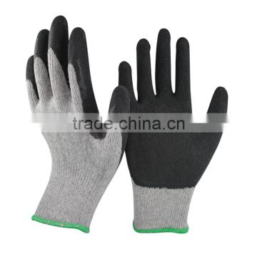 NMSAFETY cheap black latex buider gloves