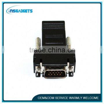 Lan Rj45 to Vga15p Male Adapter ,h0t062 Rj45 to Vga Connector for Sale photo-2