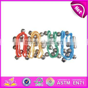 Hot Sale Toddlers Musical Instrument Wooden Small Hand Bell for Promotion W07I097 photo-5