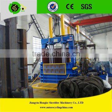Y82-100LT CE Certification Hydraulic Scrap Tire Baler photo-3