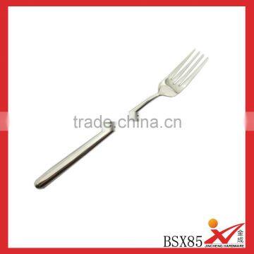 Bulk stock 201 stainless steel hollow handle fork