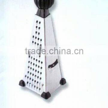 6" Stainless Steel 4-Sided 3 sided Kitchen Box Grater