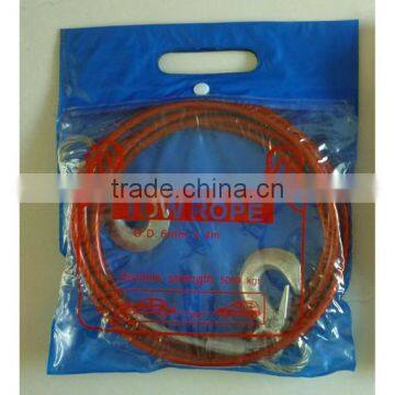 Steel Tow Rope With Hooks - Car Recovery Cable With Shackles - 1000 kg / 1500 kg / 2000 kg / 2500 kg / 3000 kg photo-5