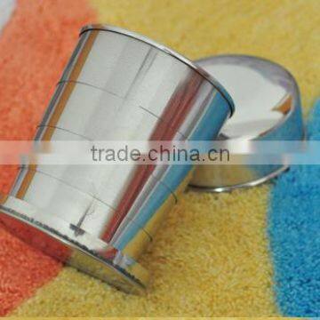 Six-layer Stainless Steel Flexible Folding Portable Cups or Travelling Cups photo-4