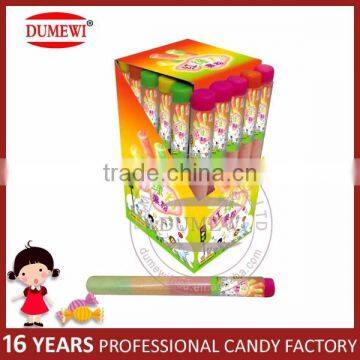 Traffic Light Mixed Fruit Flavor Sour Powder Candy CC Stick Candy