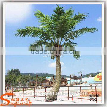 High Quality New Product Plastic Coconut Palm Tree Fake Plant Tree Artificial Coconut Tree for Sale photo-2