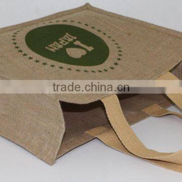 Promotion Wholesale 2017 New Style Customized Jute Tote Bag photo-3