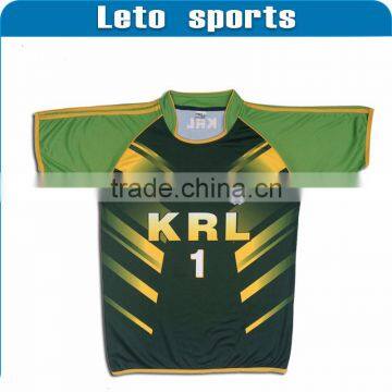 Unusual Rugby Shirt, Sublimated Rugby Jersey