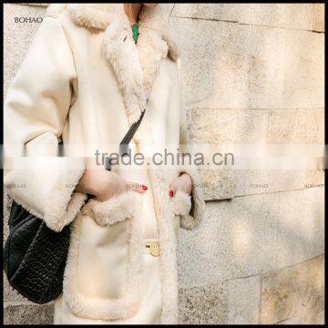 Hot Selling Classic Women Fake Sheepskin Coats