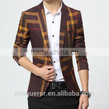 Grid Window Pane Man Suit.BSPL0631 photo-3