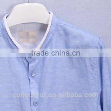 Men's White Linen Shirt HOT! MSRL0046 photo-4