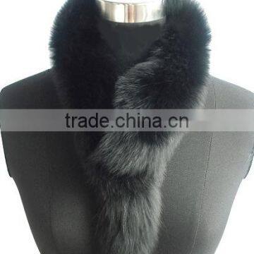CX-S-84B Good Quality Fox Fur Scarf / Fashion Fox Fur Cheap Scarf For Warming Or Beautiful photo-4