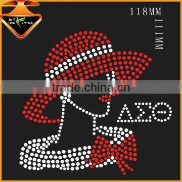 Afro Girl Rhinestone Transfer Wholesale,Iron on T- Shirt Sticker photo-6