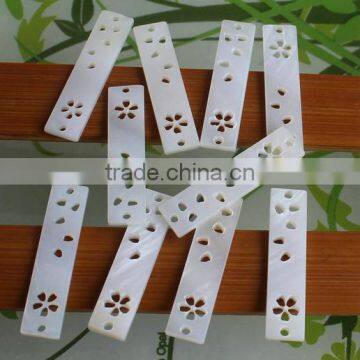 Quality Natural Triangel White Shell Charms Diy Triangel White Shell Jewelry Accessories for 2016 photo-5