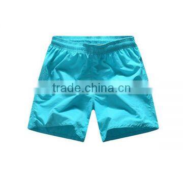 Cheap Price Solid Color 100% Polyester Running Shorts/ Sport Short for Men