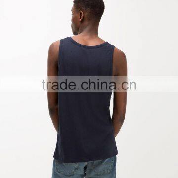 Cheap Simple Printed Classic Mens Singlet photo-3