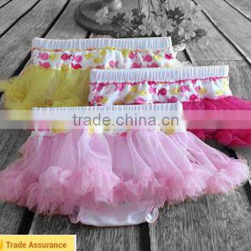 Comfortable Baby Clothes Lace Ruffle Bloomer Infnat Baby Shorts Bloomer photo-6