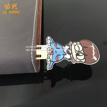 Custom Chinese Cartoon Magnetic Metal Bookmarks photo-5