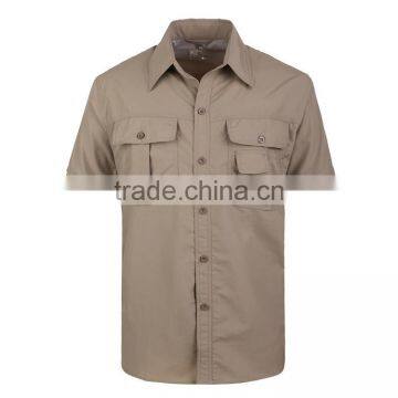 Juqian 2016 OEM Wholesale Colors High Quality Mens Classic Soft Textile Nylon Breathable Work Shirt Wholesale photo-5