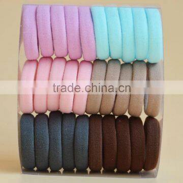 Wholesale Colorful Seamless Hair Ring Elastic