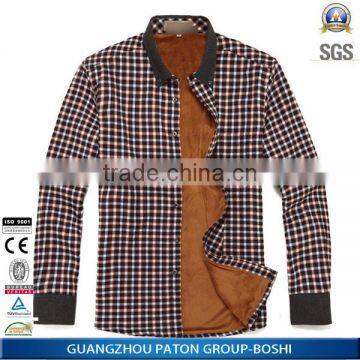 China Manufacturte Winter High Visibility Quilted Flannel Shirts photo-3