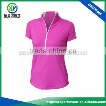 High quality polo shirts Dry fit pique material for women