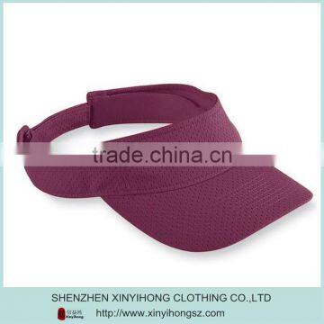 Wholesale Breathable Golf Visor ,High Quality Sport Visor With Hook&loop photo-4