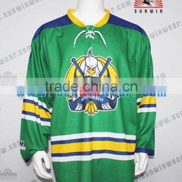 2017 Wholesale Custom Best Printing Color High Quality Team Cheap Hockey Jersey photo-3