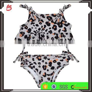 2017 New Style Kids Infant Custom Blue and White Stripe Swimsuit Children Bikini for Little Baby Girls Swimwear photo-6