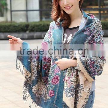 Hot Sale Women Cheap Promotional Scarves , Mix-color Shawl Scarves From China Factory photo-5