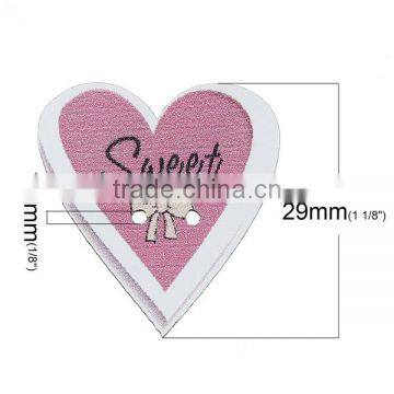 High Quality Wooden Button for Children's photo-2