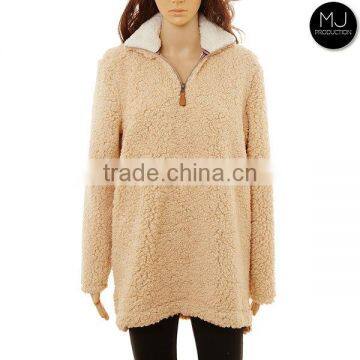 Wholesale Sherpa Pullover Plus Size Women Clothing Winter Jacket Coat Pregnant Women Dresses Maternity Clothes photo-6